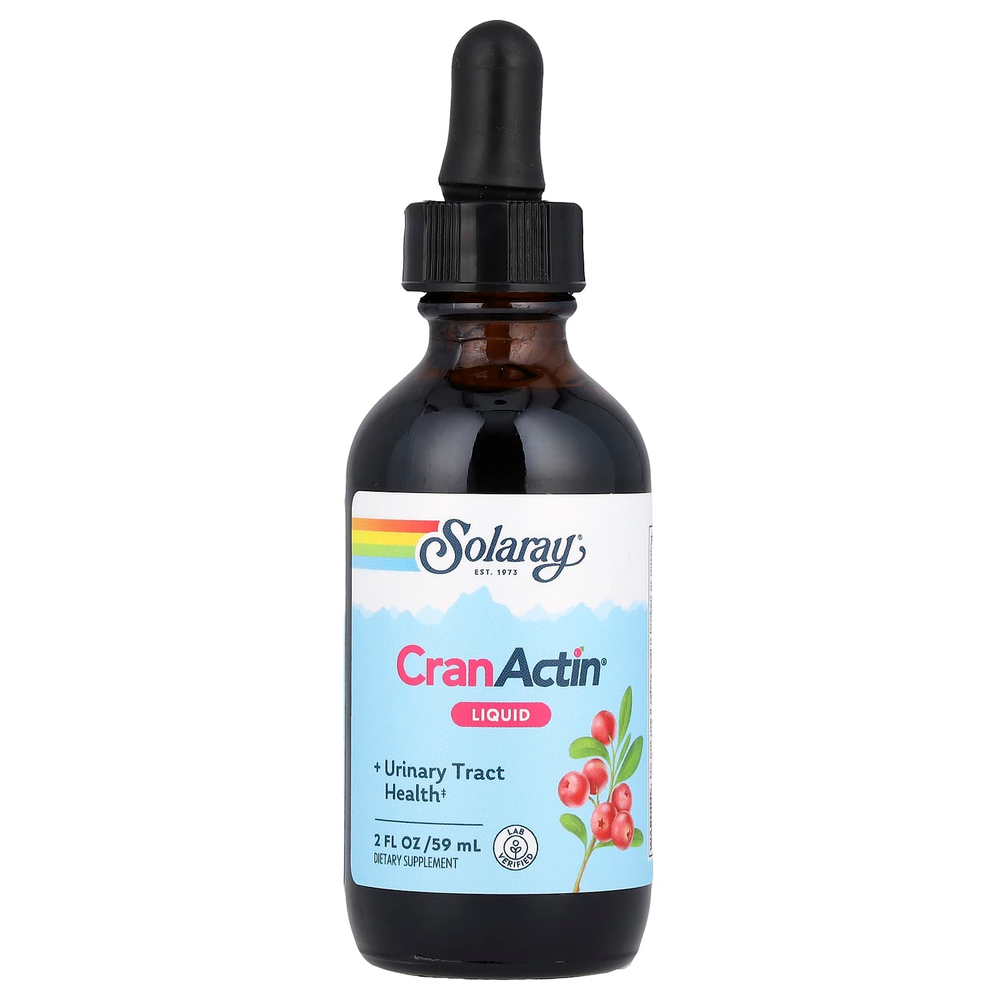 Solaray, CranActin® Liquid, 270 мг, 59 мл (2 жидк. Унции)