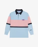 Купить Лонгслив Ymkashix Rugby пыльно-голубой Лонгслив Ymkashix Rugby пыльно-голубой