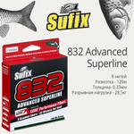 Плетеный шнур для рыбалки Sufix 832 Braid Advanced Superline