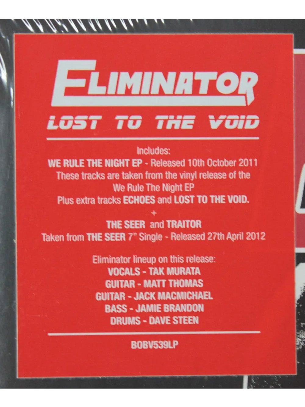 Eliminator — Lost To The Void