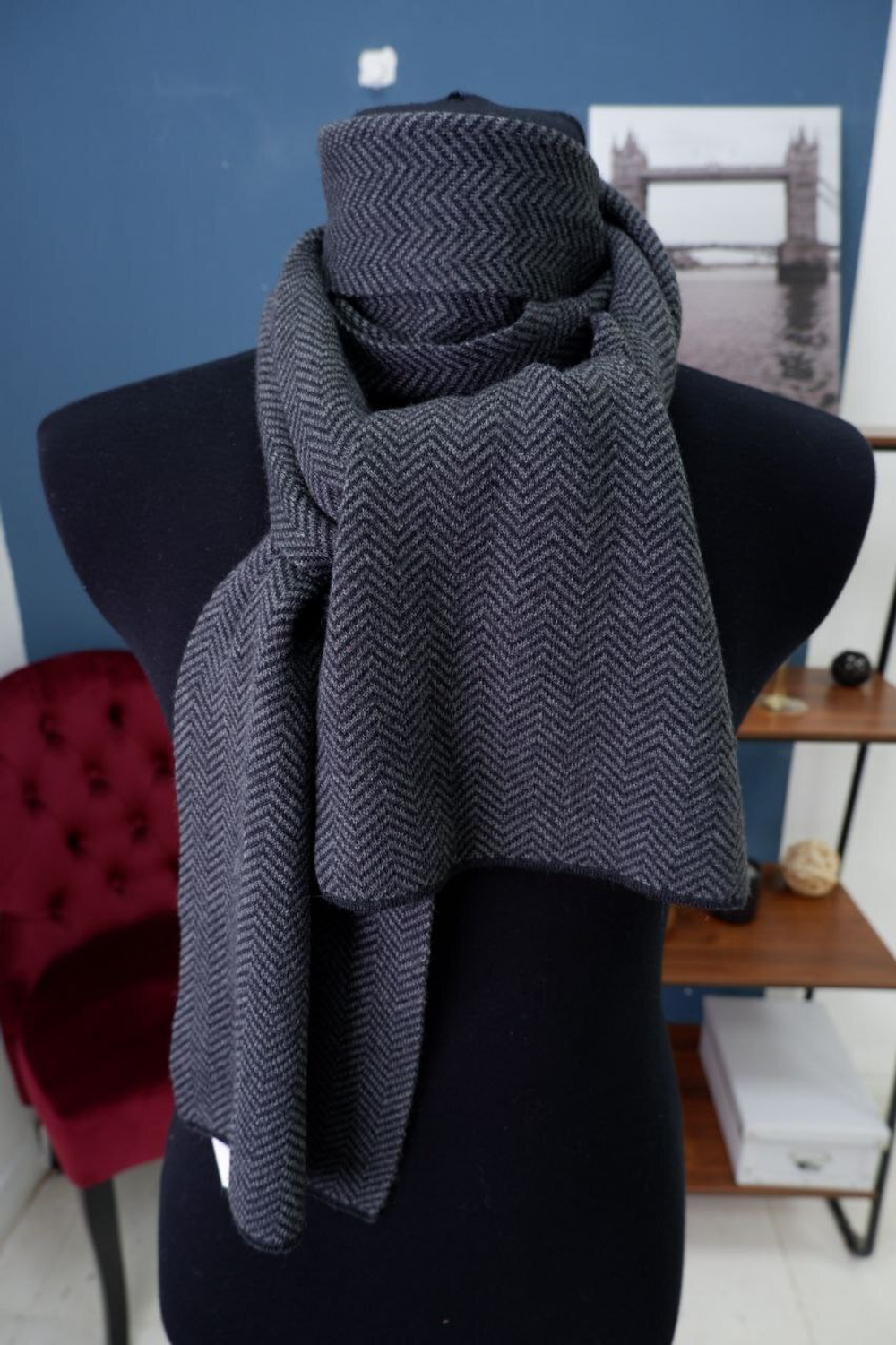 Шарф Willam Hurd c шерстью