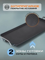 Гриль барбекю электрический для дома и кухни Delisimple BigFry