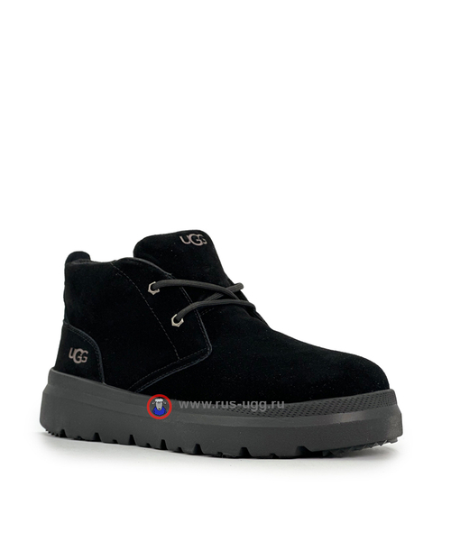 MENS BURLEIGH CHUKKA Black