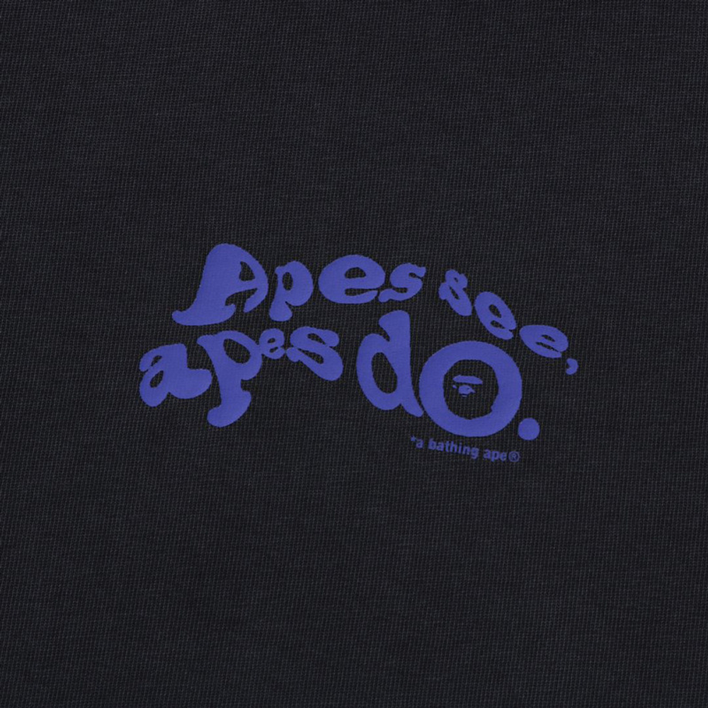 A Bathing Ape Bathing Ape Logo серый