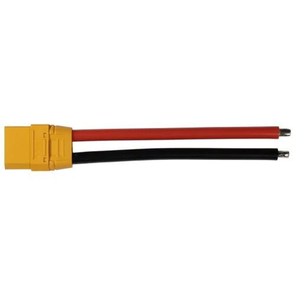 Разъем XT90H-F мама с проводом 10см 10AWG