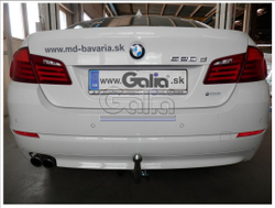Фаркоп оцинкованный Galia B020A для BMW 5-Series седан F10 / универсал F11 2010-2016, BMW 5-Series GT F07 2010-2017(паспорт и сертификат в комплекте)(без электрики)