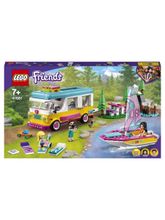 Конструктор LEGO Friends 41681 Лесной дом на колесах и парусная лодка