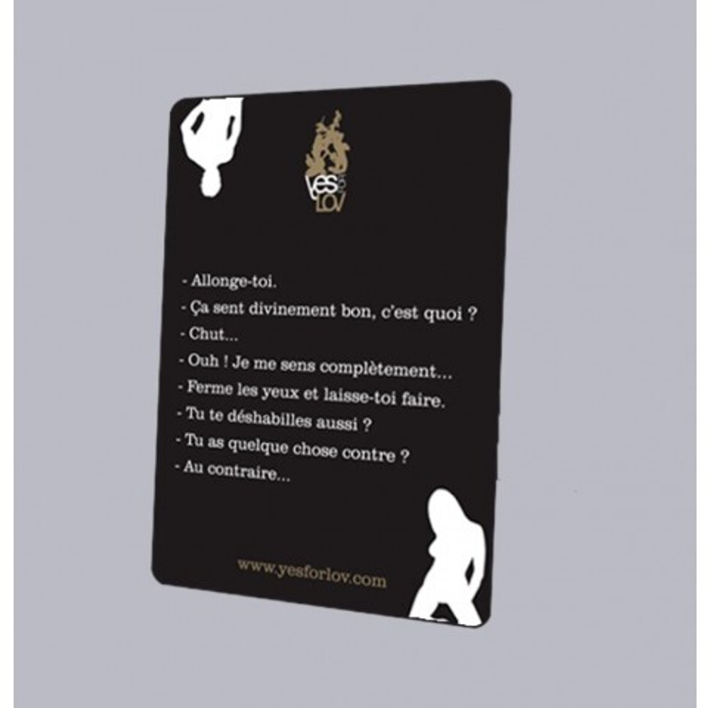 Набор пробников лубрикантов и массажных масел Yesforlov (+ карточка со сценарием)