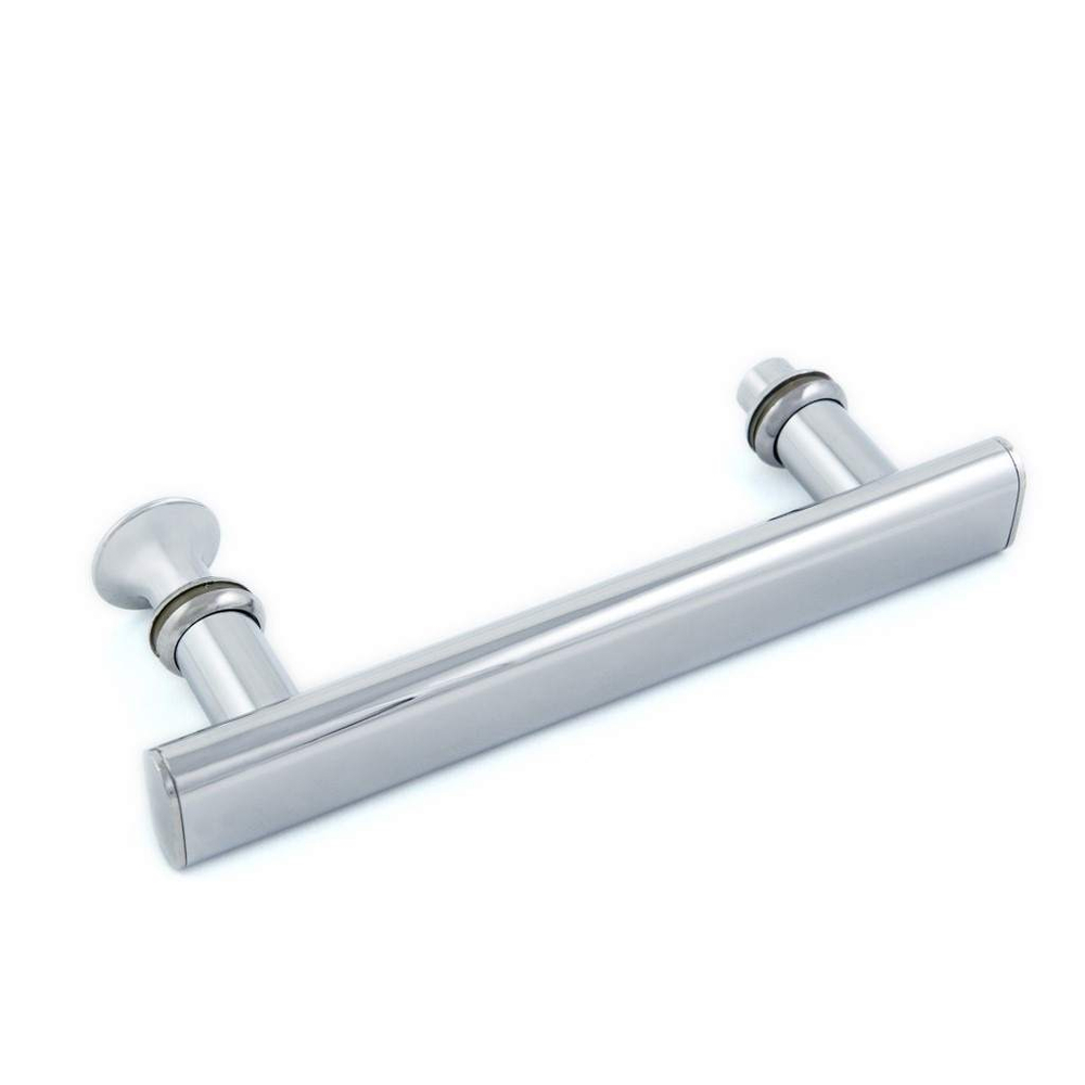 Ручка для двери душевой кабины хромированная, под 2 отверстия DC 7030 купить не дорого