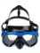 Набор маска+трубка Sargan Неро черный/синий