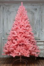 Розовая елка искусственная "Фламинго"