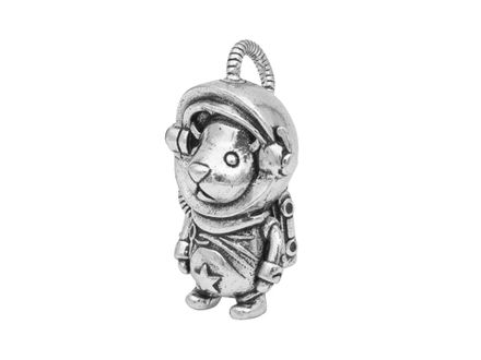 Подвеска "Мышка Космонавт", 26,5мм