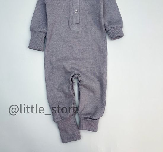 Комбинезон из кашкорсе "New" серый туман