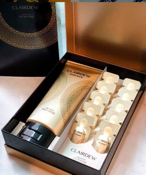 Salon De Flouveil Clairdew Collection Омолаживающий набор: маска + плацентарные сыворотки.