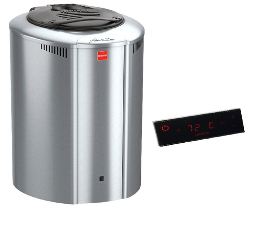 HARVIA Электрическая печь Forte HAFB600400S AF6 steel с выносной панелью управления