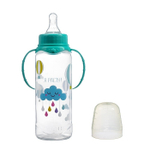 Бутылочка для кормления «Нежное облачно» детская классическая, с ручками, 250 мл, от 0 мес. 2969844