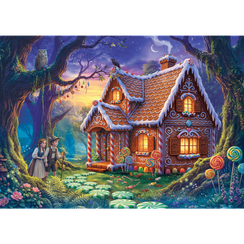 Pazl \ Puzzle \ Пазлы  Puzzles - "500 Premium Plus" - Enchanted Fairy Tales: Hansel and Gretel