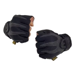 Черные перчатки Mechanix MPact беспалые XL
