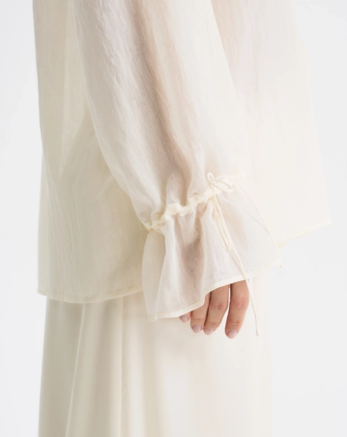 Блуза из органзы