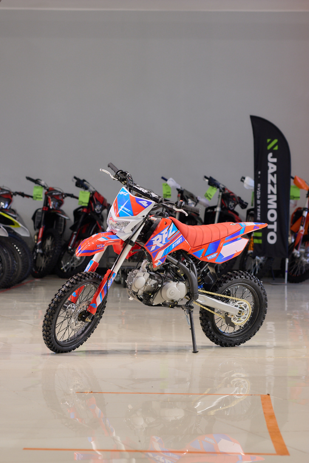 Питбайк Apollo RFZ START 125LE 17/14 Красный