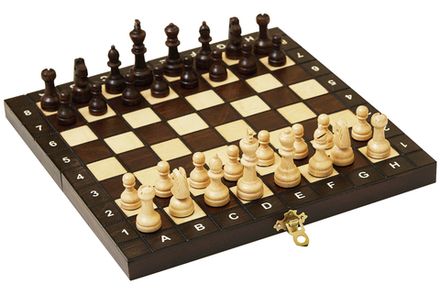 Шахматы "Школьные" 27 см, Madon (деревянные, Польша)