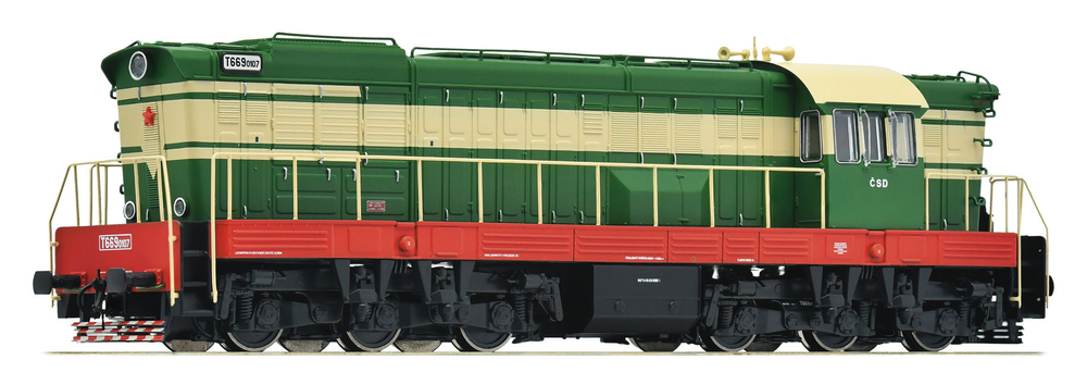 Тепловоз T 669.0107 CSD, IV