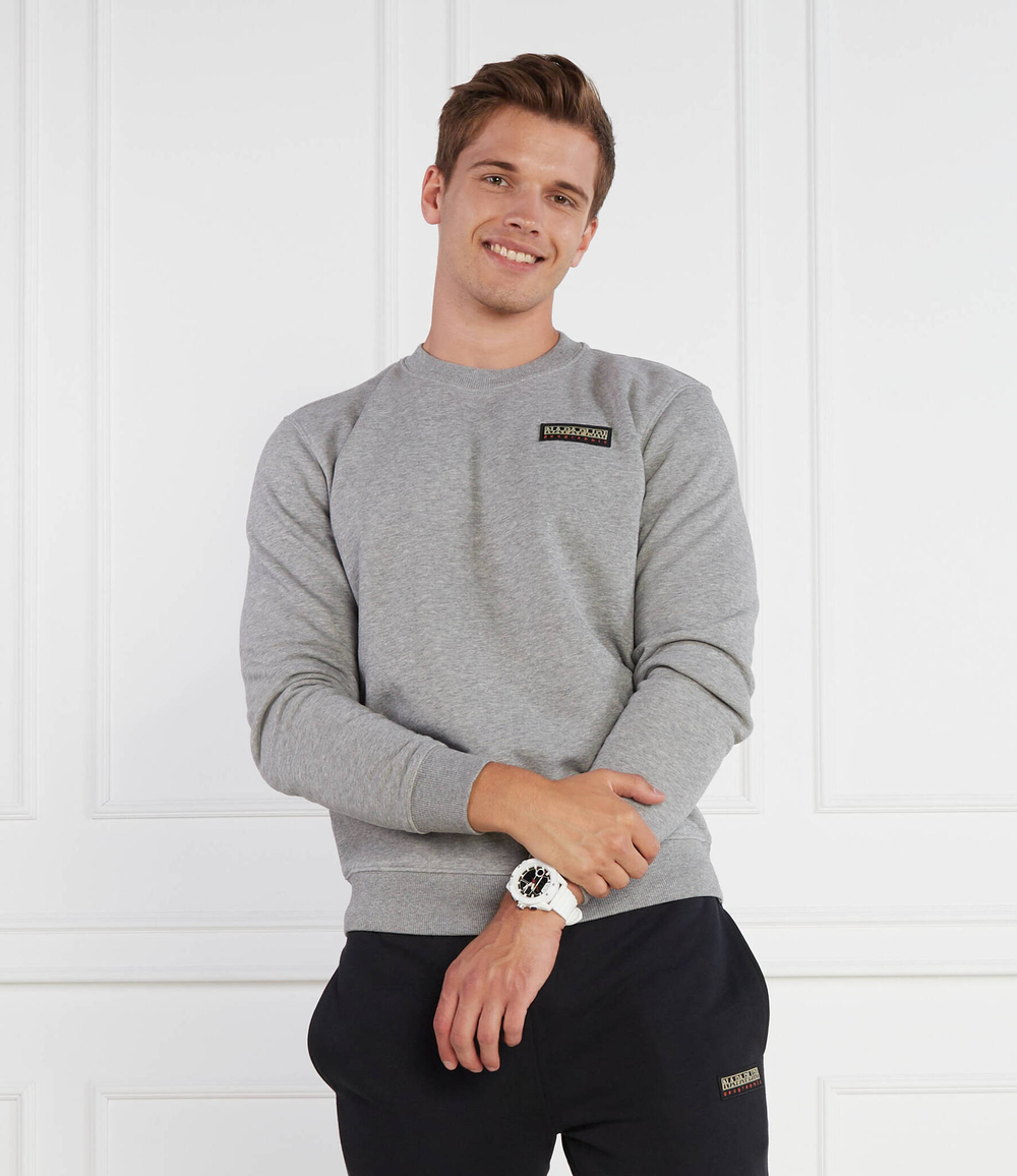 Худи B-IAATO C Napapijri - серый(NP0A4HEC)