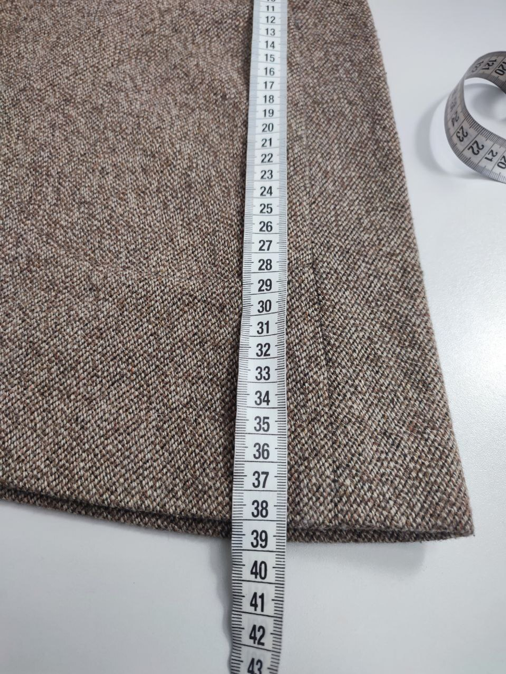 Юбка Zara теплая с шерстью 42 размер