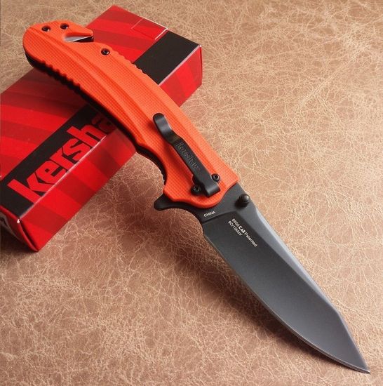 Складной нож KERSHAW Barricade 8650 c клинком из стали 8Cr13MoV, рукоять G10