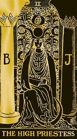 Набор "Таро Золото на Чёрном / Gold & Black edition Tarot"