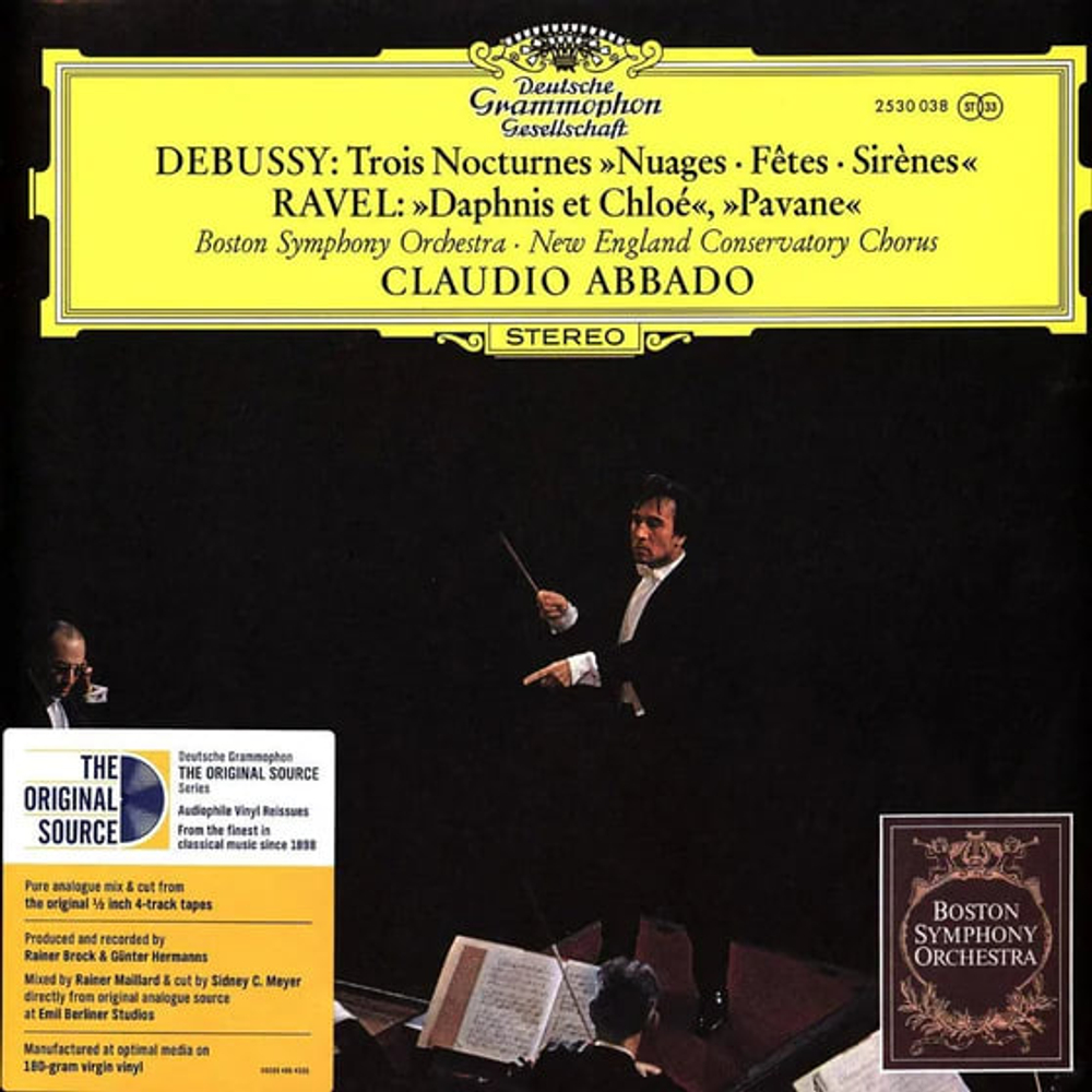 Claudio Abbado - Debussy: Trois Nocturnes / Ravel: Daphnis et Chloe & Pavane - AAA, The Original Source