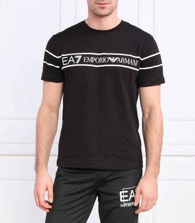 футболка EA7 - черный(3RPT46 PJ02Z)
