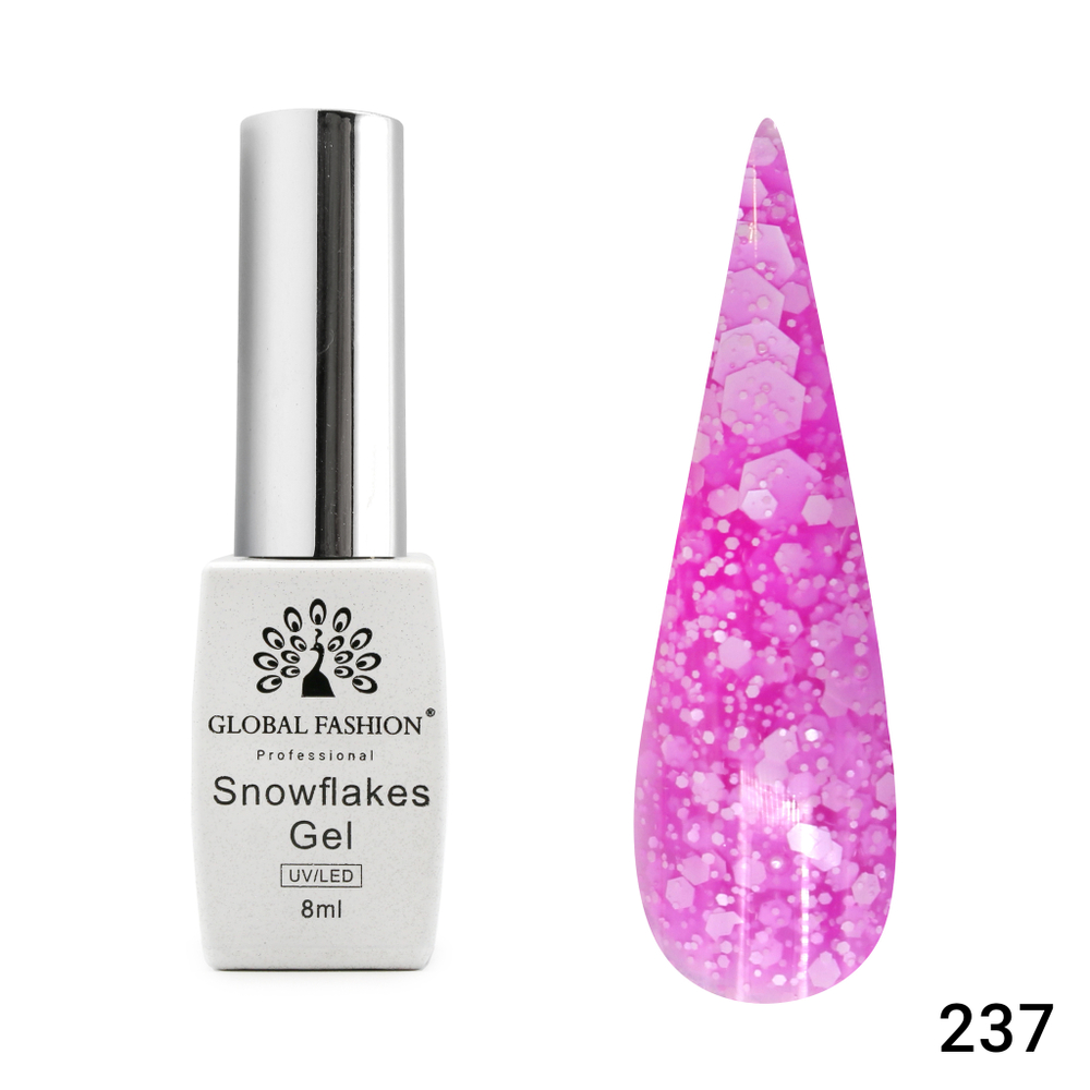 ГЕЛЬ ЛАК SNOWFLAKES 8 МЛ, 237