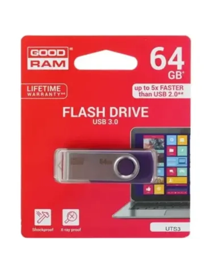Память USB Flash 64 ГБ UTS3 UTS3-0640P0R11 PURPLE
