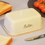 Масленка "Арктик" 15*10*6см, цвет бежевый