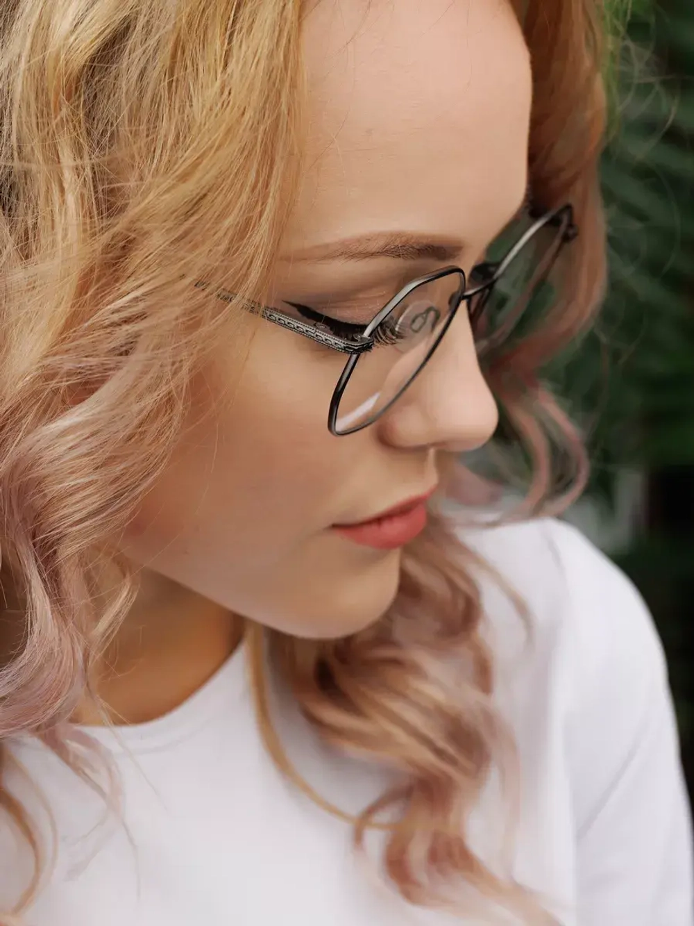 Оправа для очков женская брендовая металл