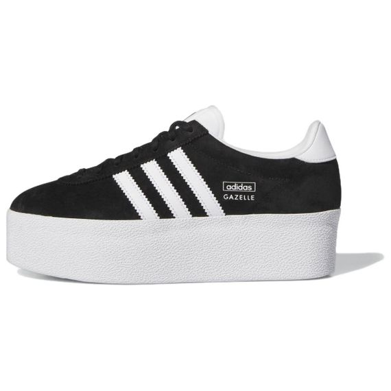 Кроссовки adidas originals GAZELLE UP для скейтборда - это низкие кроссовки черно-белого цвета для женщин