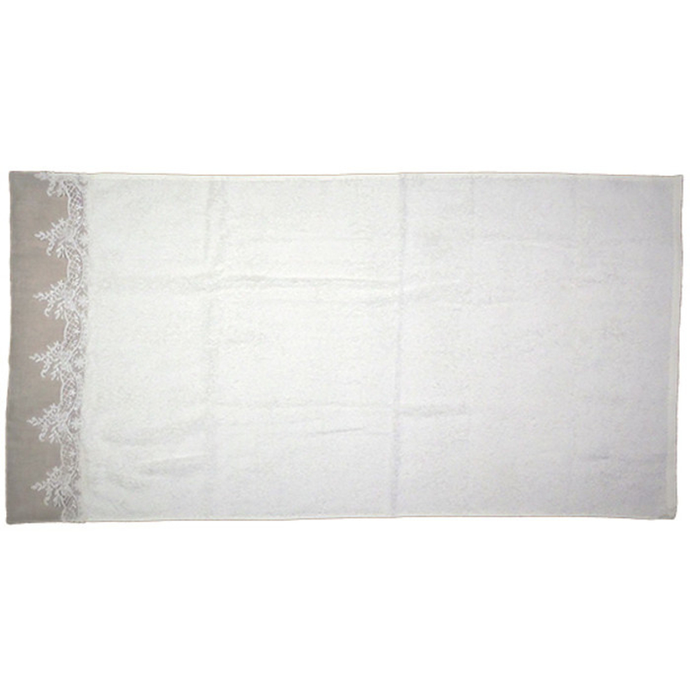 Набор из 2-х полотенец "Экрю" бежевое 38х58см/55x104см