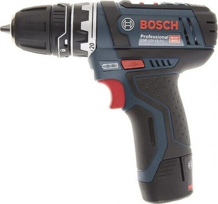 Аккумуляторная дрель-шуруповерт BOSCH GSR 12V-15 FC Set 06019F6000