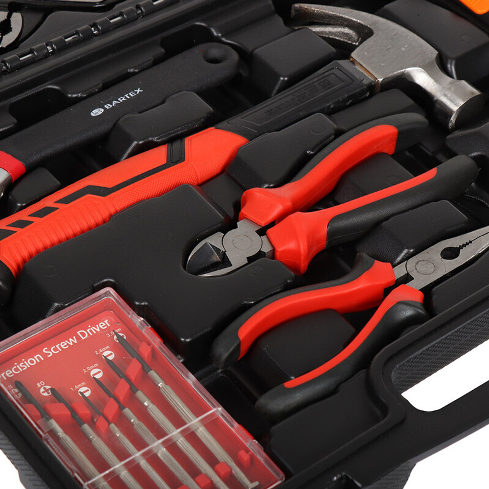 Набор слесарных инструментов Bartex, 6-гранные, кейс, 15 пр, шт