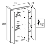 Ящик 46, JAZZ, Цвет КАШТАН НАЙРОБИ