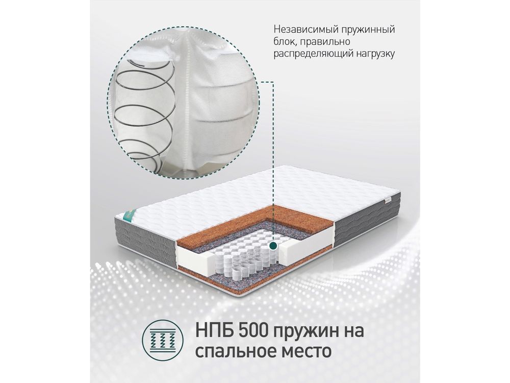 Матрас DOUBLE COCOS 415