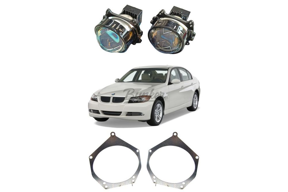 Комплект для замены штатных линз BMW 3 E90 дорестайлинг 2005-2008