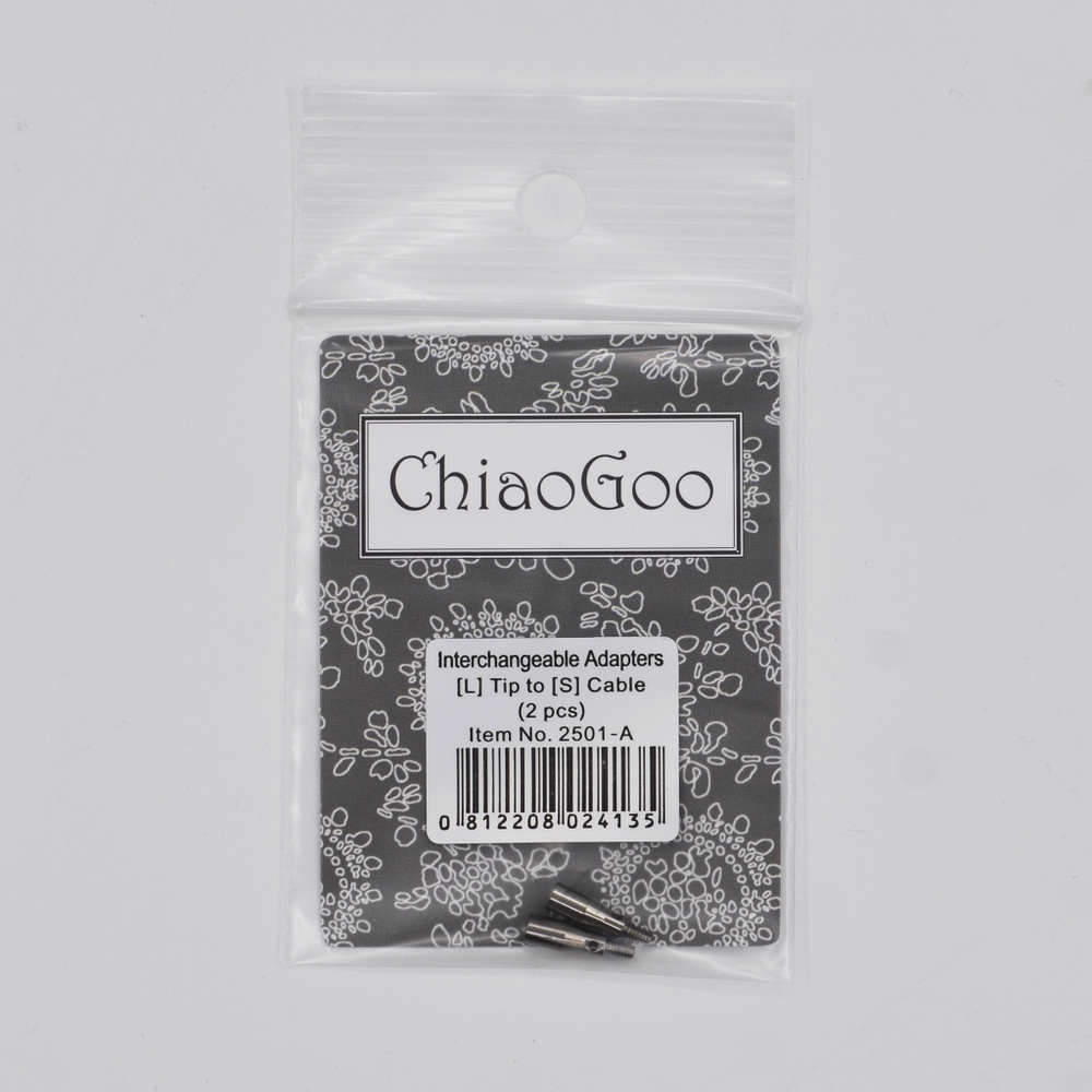 Адаптеры к спицам Large для лесок Small от ChiaoGoo