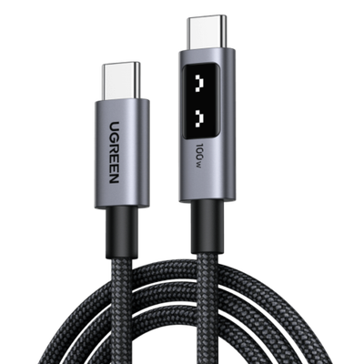 Кабель UGREEN L509  Uno USB-C/USB-C PD Fast Charging Cable 5A Max 1m, 35501