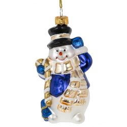 GAEM Украшение новогоднее "Снеговик", L6 W5 H12 см
