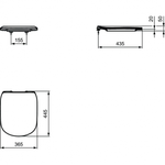 Промо-комплект Ideal standard ProSys Tesi Rimless