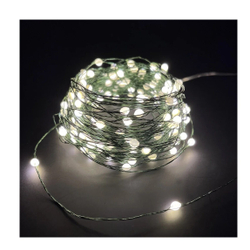 Гирлянда Роса на зеленом проводе