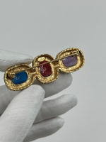 Брошь с разноцветными вставками Givenchy