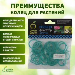 GPCR-2 GREEN APPLE Кольцо фиксатор цепочка